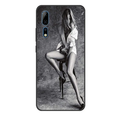 A9 Для zte Axon 10 Pro Чехол Axon10 Pro beauty girl роскошный силиконовый мягкий ТПУ чехол Axon 10Pro чехол для zte A2020 Pro - Цвет: A9