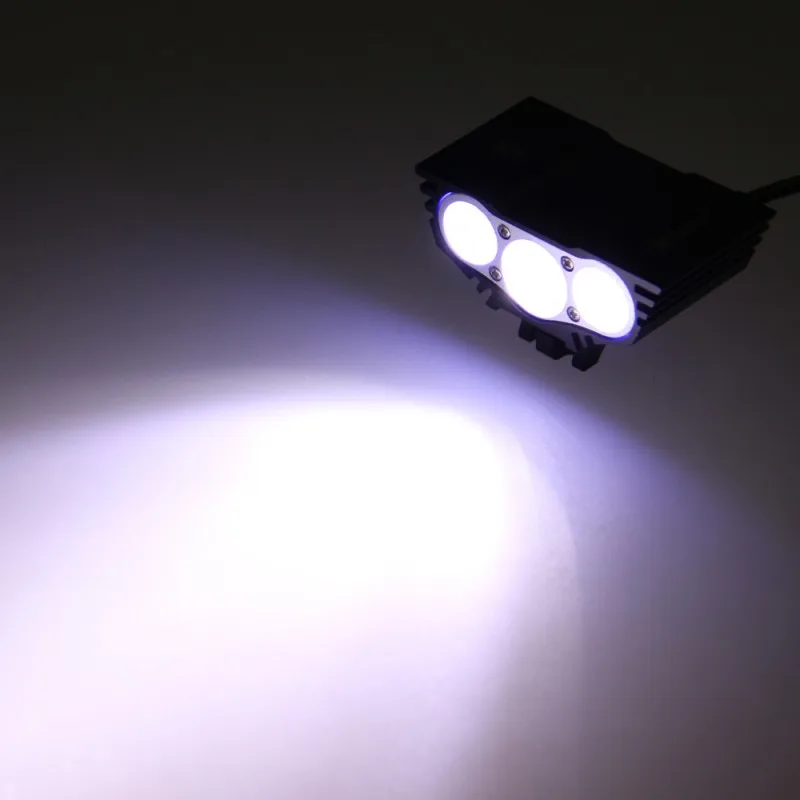 Светодиодный светильник для велосипеда передний USB Перезаряжаемый XM L 3XT6
