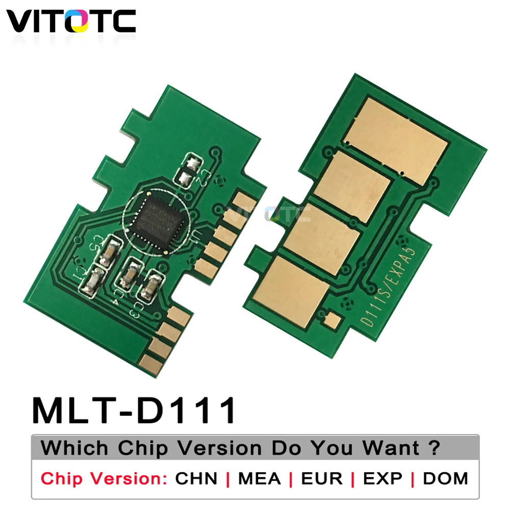 Чип тонера картриджа MLT D111 D111S 111s для Samsung M2020 M2021 M2020W M2022 M2022W M2070 M2071 запасные чипы