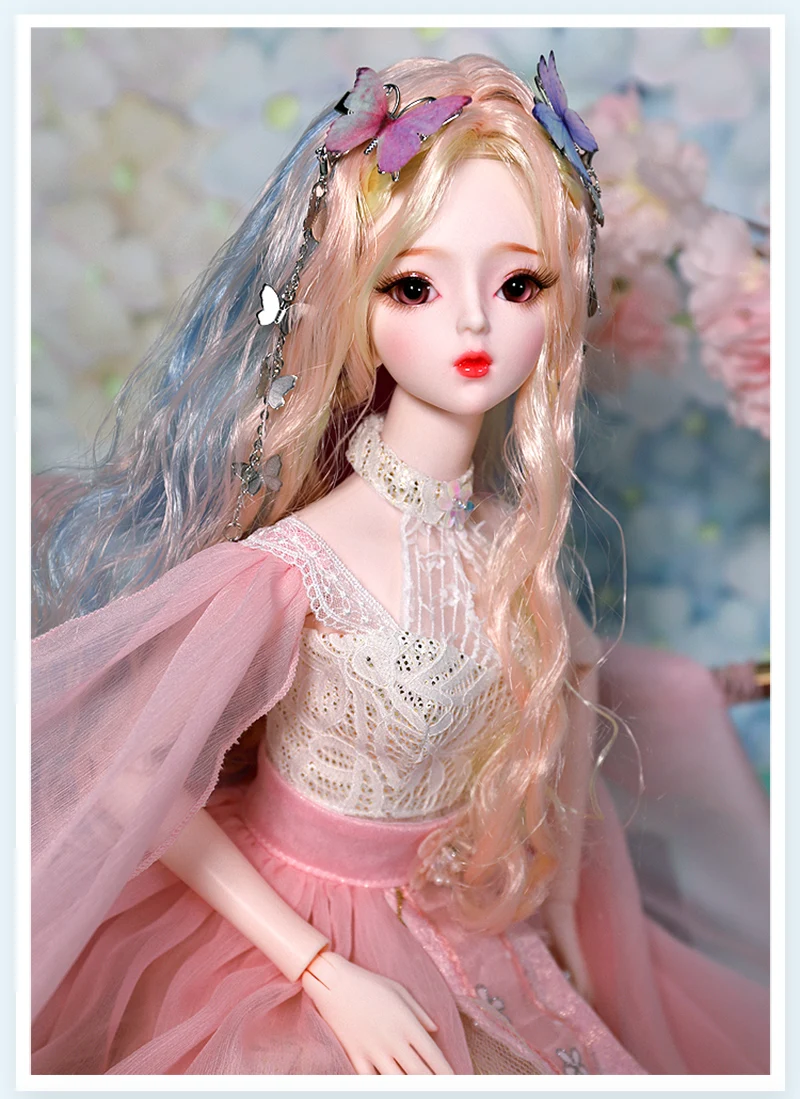 DBS 1/3 BJD кукла для механических соединений тела, включая парик, глаза, одежду, обувь AI YoSD MSD комплект игрушка подарок DC Lai