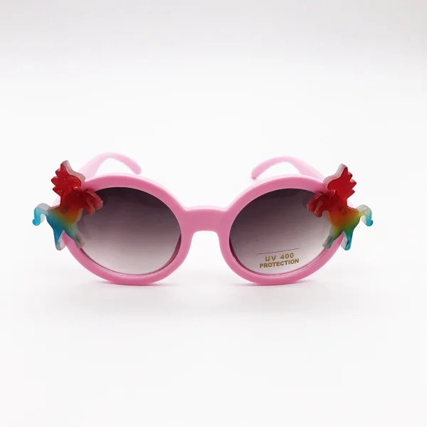 pink Вечерние солнцезащитные очки для отдыха с единорогом, забавная маска для костюма для детей, сумка для вещей на день рождения, пляжные вечерние сувениры - Цвет: pink