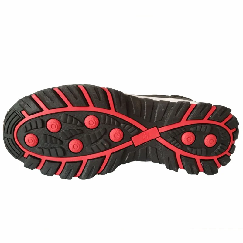new fashion men large size breathable steel toe covers working safety shoes cow leather anti-puncture tooling security low boots