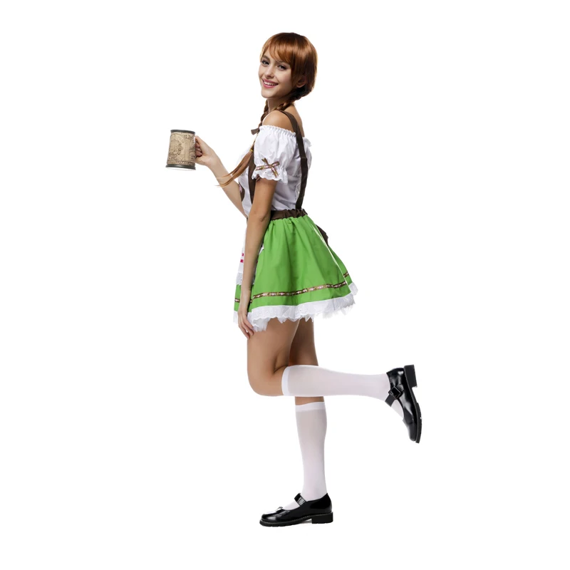 Взрослая Женская пивная девочка Октоберфест милый костюм|beer girl|oktoberfest costumecostume