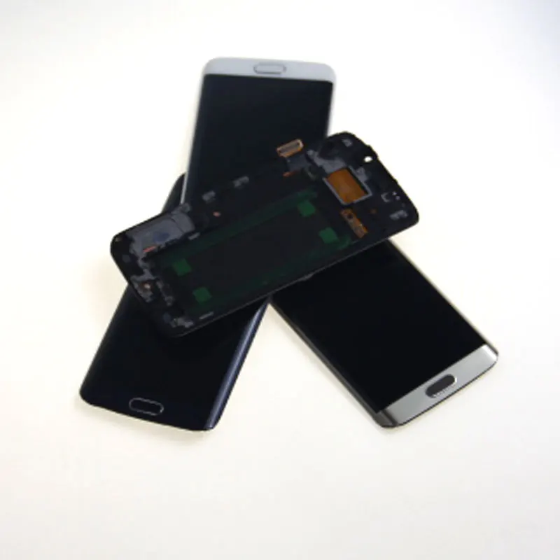 Для Samsung Galaxy S6 Edge LCD G925 G925F дисплей сенсорный экран дигитайзер компонент 5 1 дюймов с