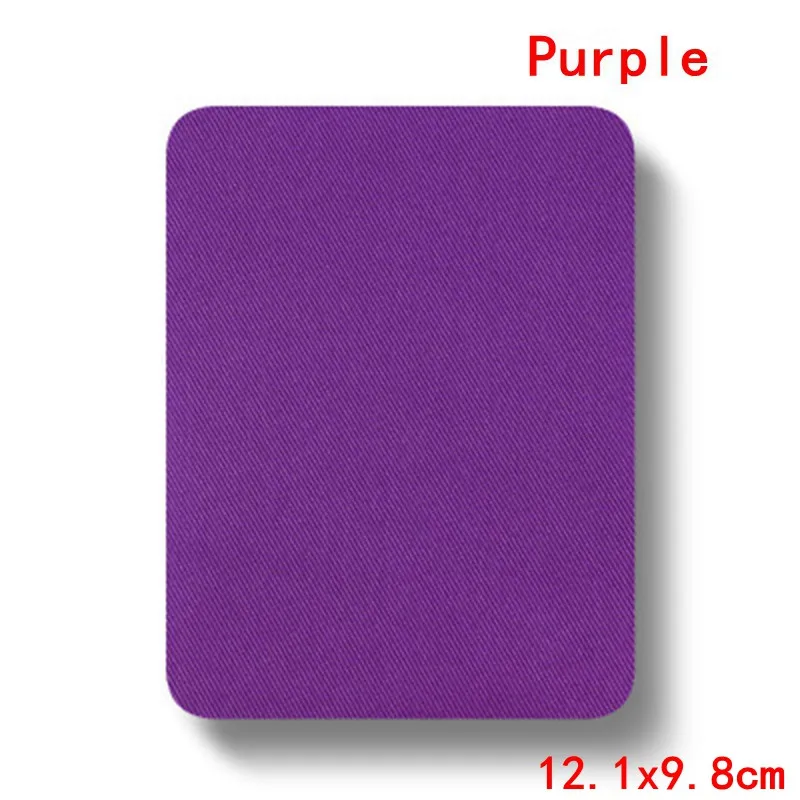 purple Prajna квадратный железный на нашивках джинсовая ткань наклейки DIY ремонт колено куртка одежда для футболок аксессуары 18 цветов - Color: purple