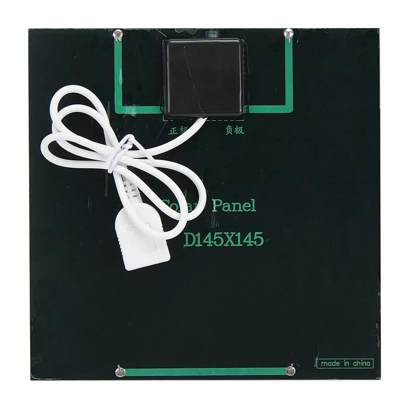 LEORY 3 W/4,5 W/6 W 6V мини солнечная панель с USB интерфейсом для мобильных телефонов Банк питания MP3