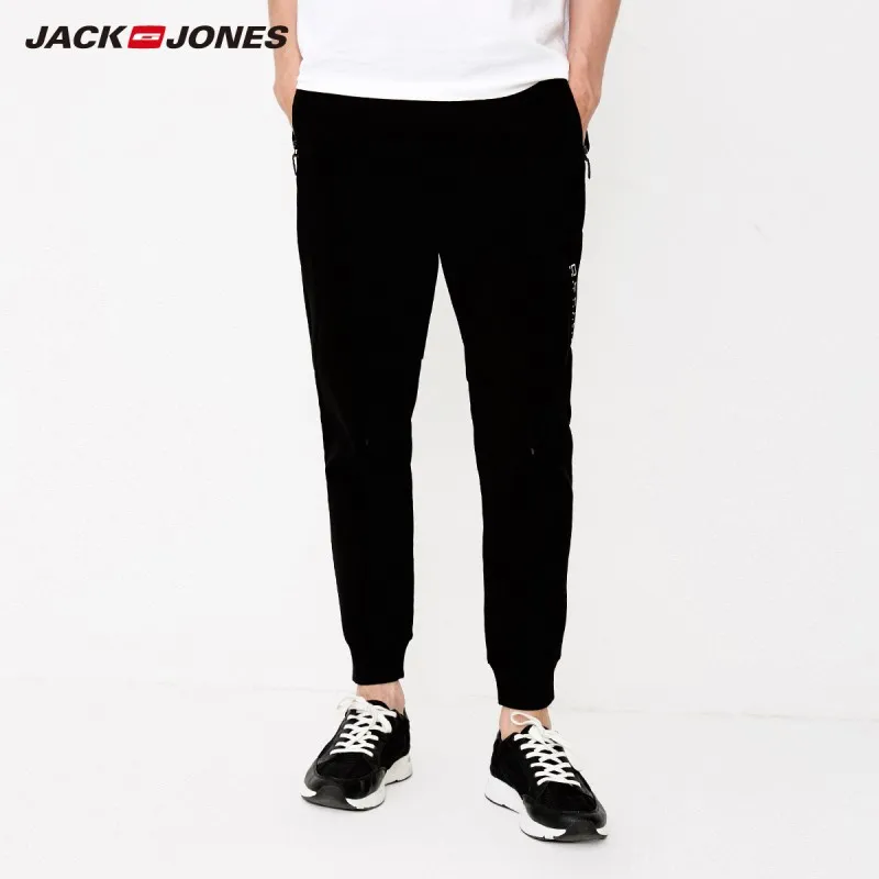 Jack Jones мужские осенние печатные космические хлопковые повседневные брюки C | 218314534