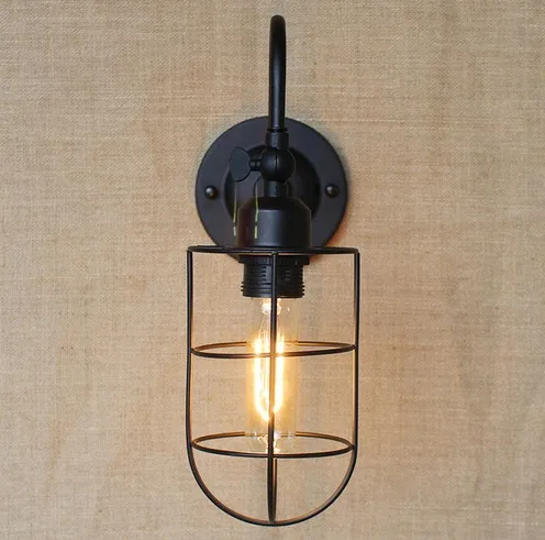 

Retro Loft Edison Decorative Wall Sconce Mirror Wall Light Fixtures Vintage Industrial Lighting Wall Lamp For Home Arandela