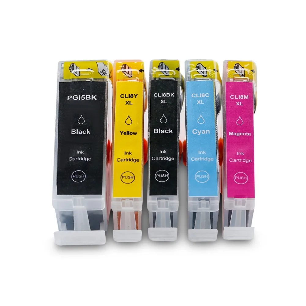 Картриджи с чернилами для CANON PIXMA MP500 510 520 530 MX850 IP3300 3500 4200 4300 4500 5200 5200R 5300 IX4000 5000