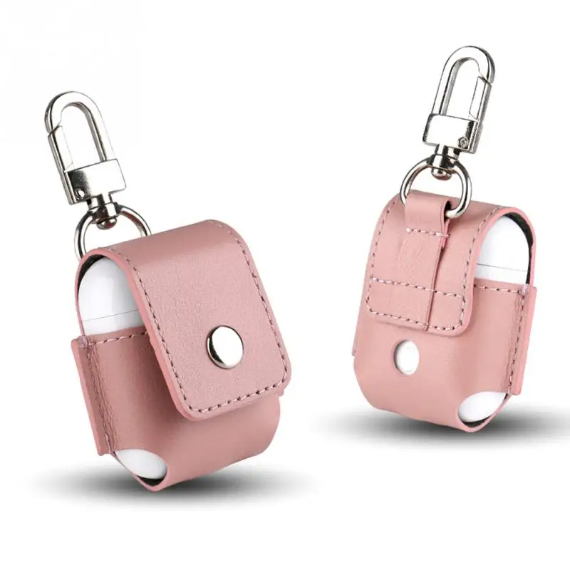 1 шт. чехол для наушников зарядная Коробка Чехол PU пряжка Bluetooth защитный