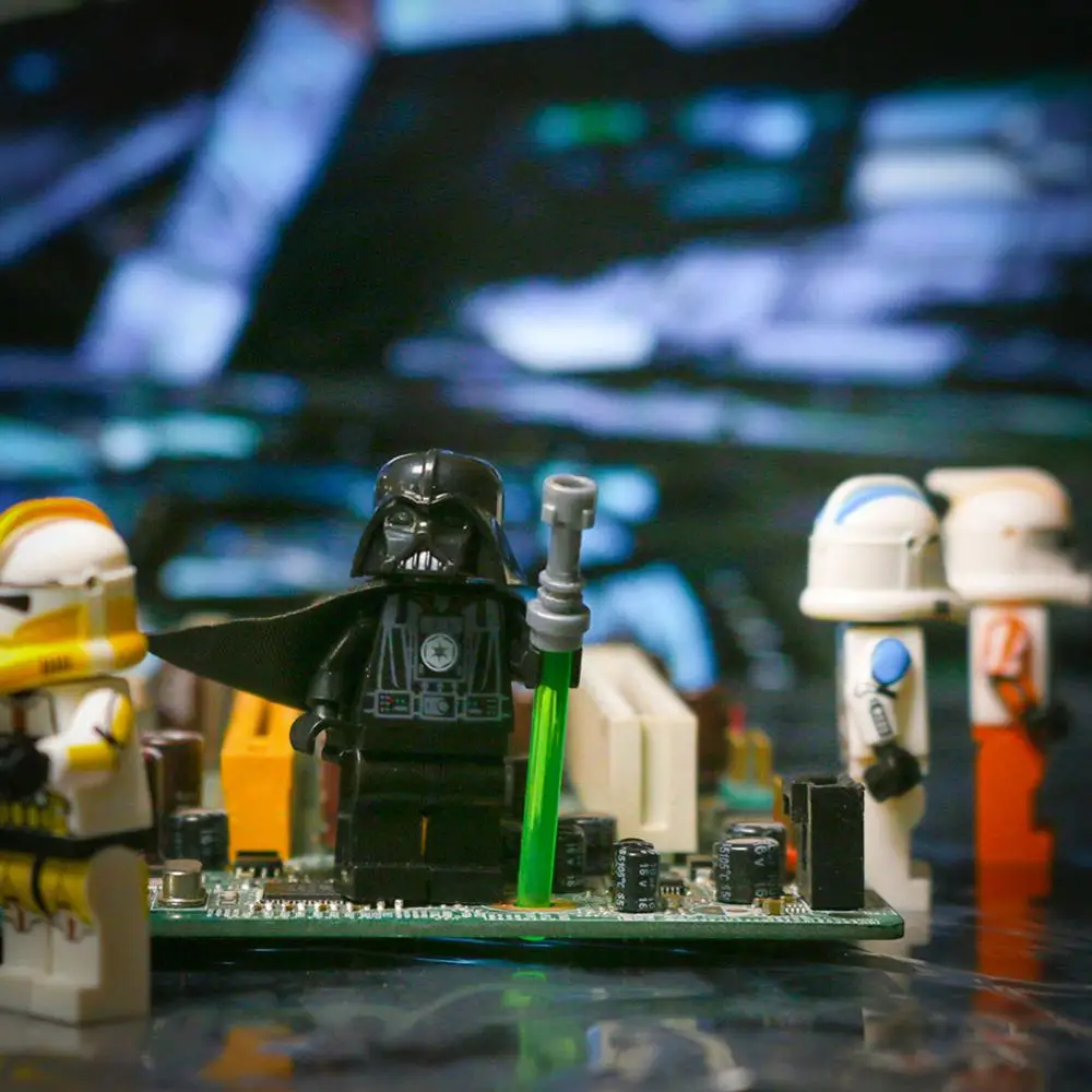 Legoingly Звездные войны строительные блоки штурмовик Дарт Вейдер Хан Solo джедай Йода