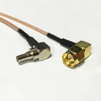 3g antenna cable crc9 right angle switch sma male right angle ra pigtail cable rg178 15cm wholesale