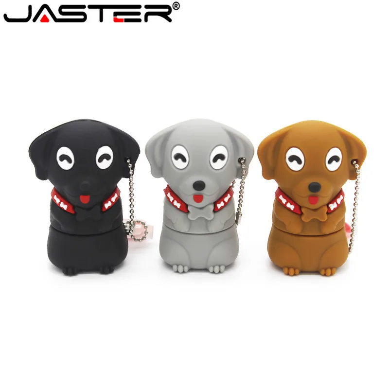 USB флеш накопитель JASTER с мультяшным щенком 32 ГБ 64 флешка 4 8 16 карта памяти|USB