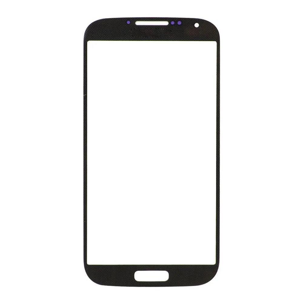 Сменная Передняя стеклянная панель для Samsung Galaxy S4 i9500 i9505 i337 с клеем | Мобильные