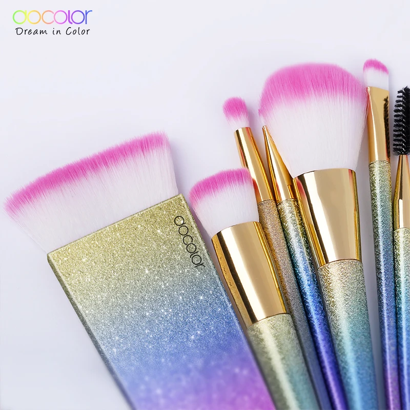 Набор кистей для макияжа Docolor 11 шт. набор профессиональных верх из синтетического