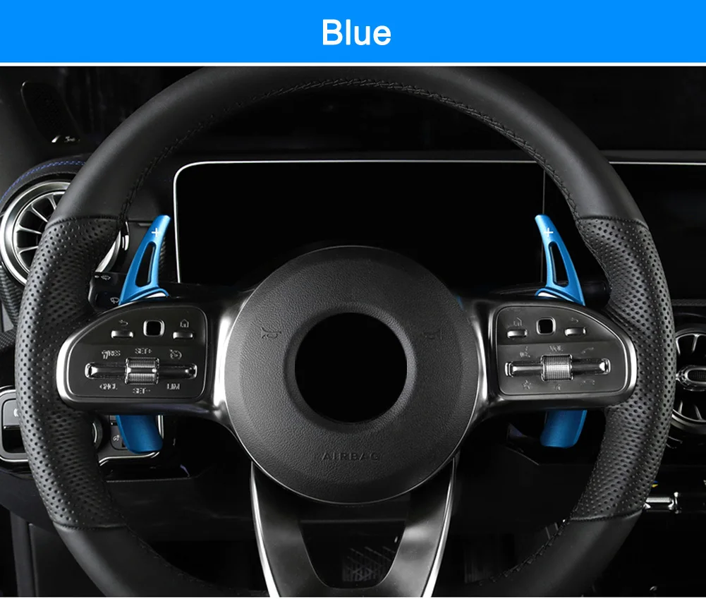 Для Mercedes Benz A Class W177 V177 A180 A200 A220 A250 рулевое колесо сдвиг весло переключения расширение автомобиля аксессуары для укладки