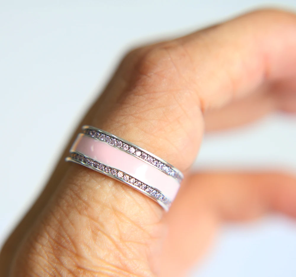 Женское кольцо из серебра 925 пробы с эмалью|engagement rings for women|engagement ringrings women |