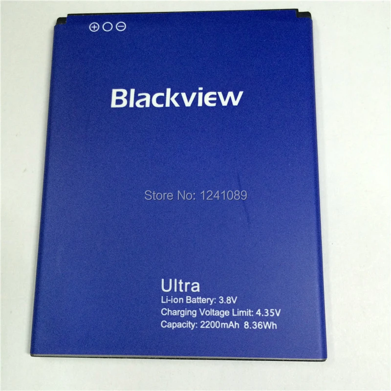100% Оригинальный аккумулятор Blackview Ultra оригинальный 2200 мАч долгое время ожидания
