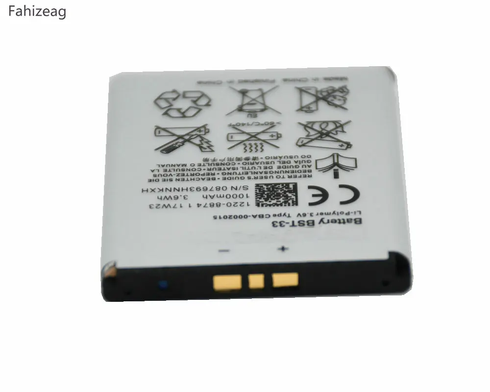 Сменный аккумулятор fahizeag 950 мАч для K530 K790 K790i K790C K800 K800i K810i K818C W595C T700 C702 G705 |