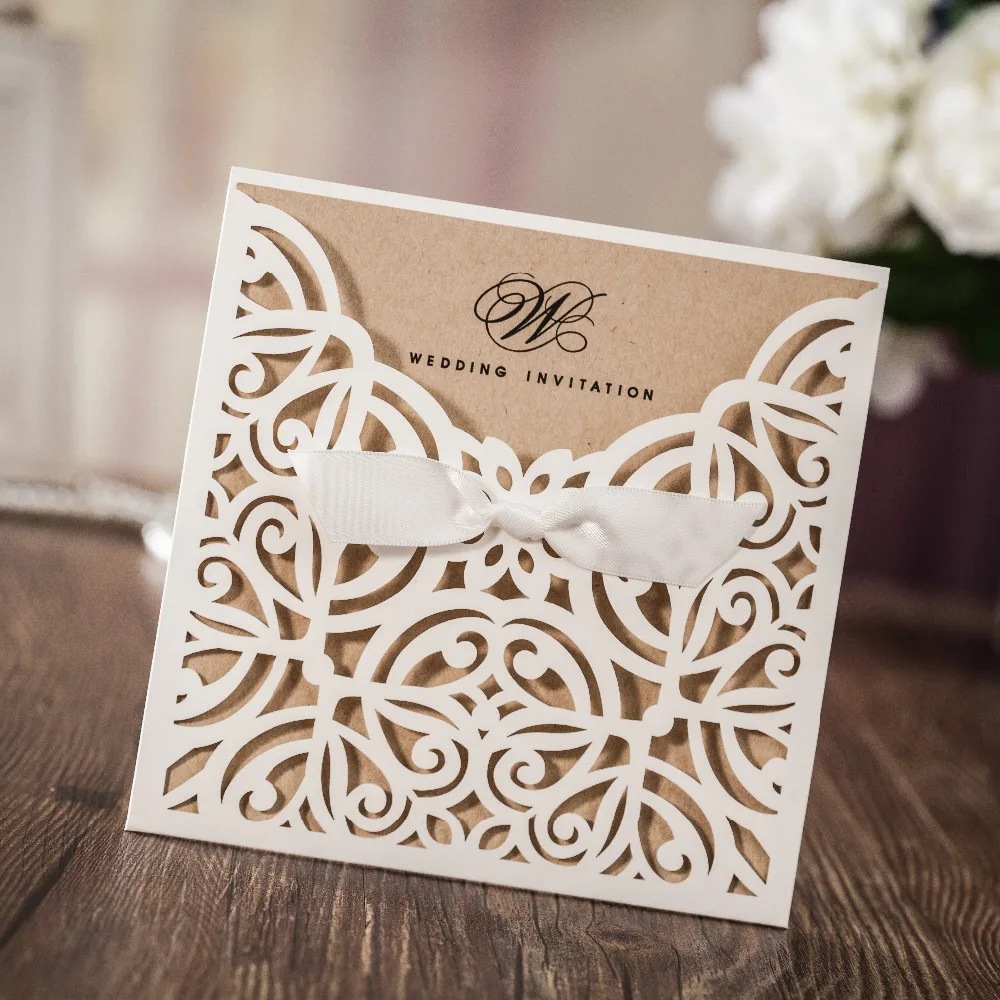 Wishmade свадебные приглашения CW6179W 100 шт./лот бесплатная доставка|card card|free cardscard lot |