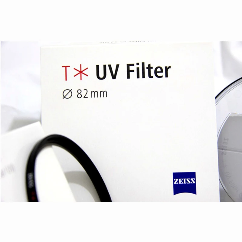 Carl Zeiss T* УФ-фильтр 40,5 49 52 55 58 мм 62 67 72 77 82 мм Профессиональный многослойный ультратонкий HD MC UV для объектива камеры