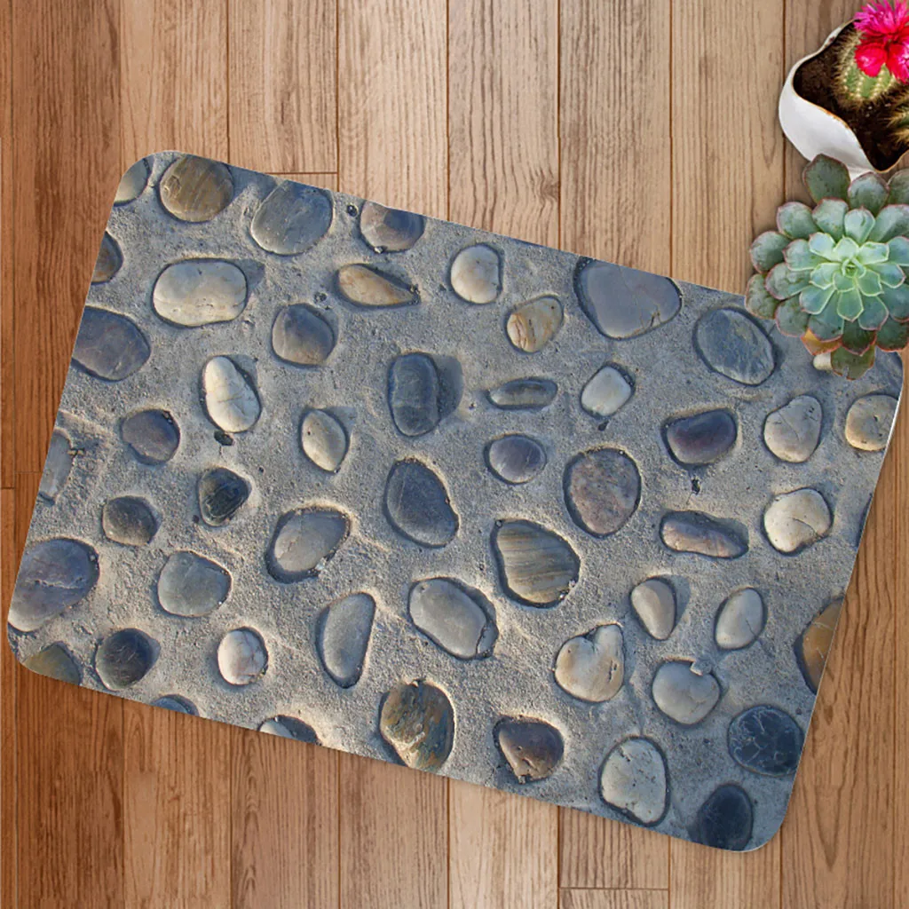 Коврик для ванной комнаты напольный коврик ног 40X60 J0619|Коврики ванной| |