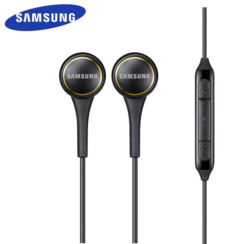 Оригинальные спортивные наушники-вкладыши SAMSUNG EO-IG935, музыкальные наушники, черные/белые, стерео басы, 3,5 мм, для музыкальных телефонов Android
