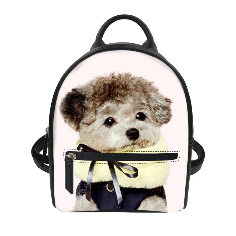 Рюкзак THIKIN Kawaii Bichon для девочек детские маленькие рюкзаки Модный женский рюкзак