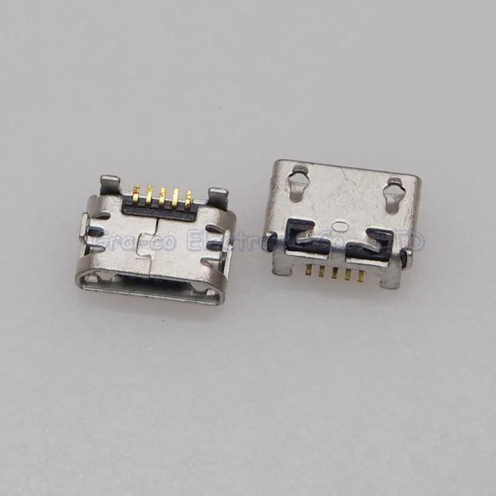 10 шт. USB разъём для зарядки телефона Huawei C8815 C8816 glory 3C 3X G730 P6 G610 G750 G710|charging socket|usb jackphone
