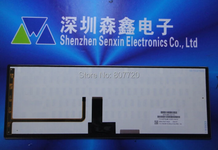 100% Новая китайская клавиатура с серой рамкой и черными клавишами для Toshiba U900 U920T