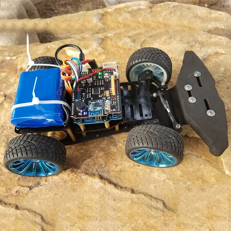 Гоночный автомобиль для Arduino UNO R3 умные автомобили Супер Starter Kit G Сенсор