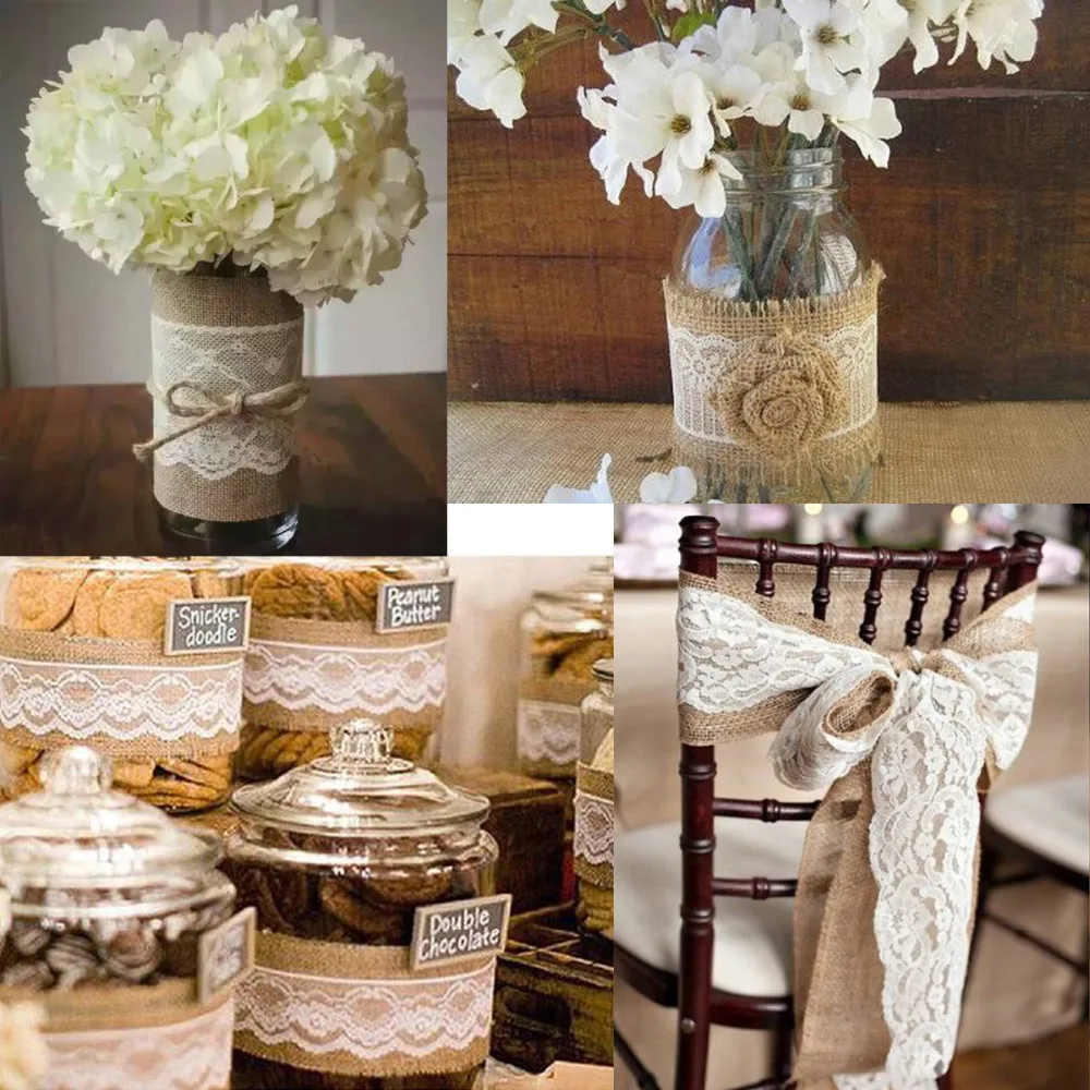 Джутовая лента в рулонах 2 метра 5 см|ribbon ribbon|ribbon 5cmribbon rustic |