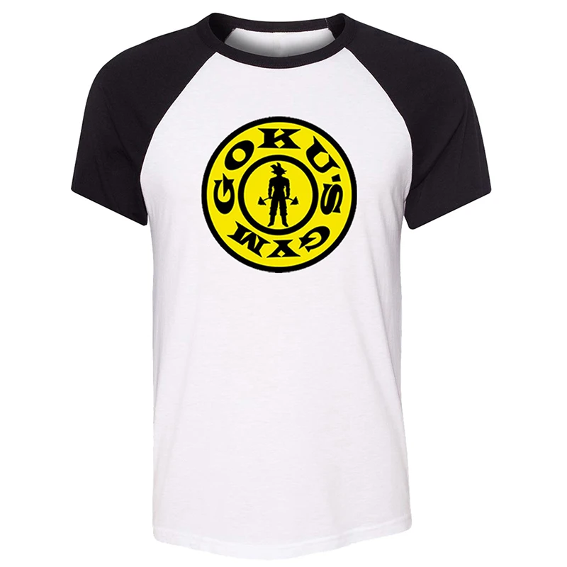 Веселое Рождество животные оружие Жемчуг дракона Z Goku's Gym Design Мужская футболка с