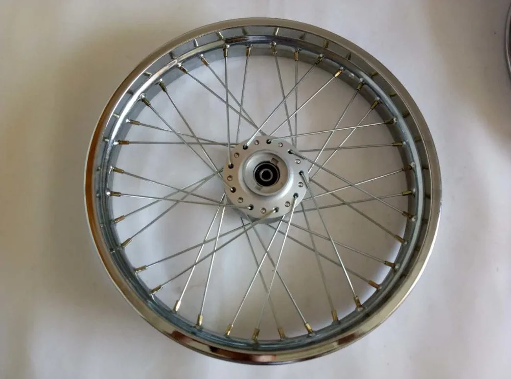 CG125/GN125/GN250 спереди и сзади 2,15x16/17/18 спиц колесные диски для мотоциклов с Тормозная Звездочка концентратор