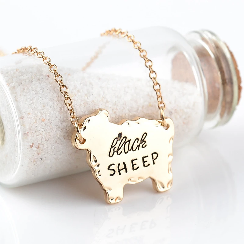 Ферма животных Овцы ожерелье Очаровательная бижутерия в виде для девочек |