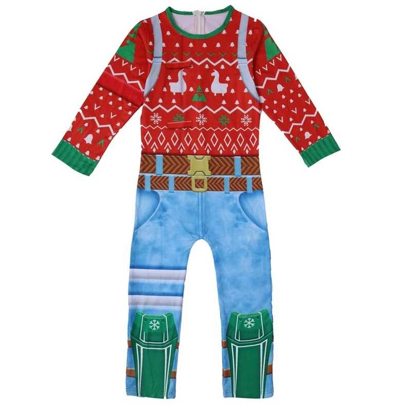 Детская одежда Yuletide Ranger Рождественские Карнавальные Платья Nog Ops Codename ELF