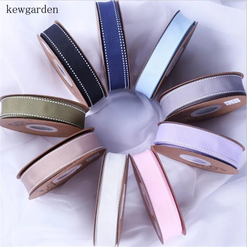 Kewgarden оптовая продажа 38 мм 25 9 пунктирная льняная белая фотолента лента для