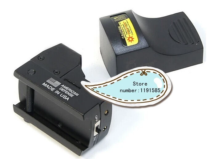 

Tactical Hunting Micro Doc Switch Red Dot Sight Scope Full Metal Weaver Picatinny Rail W/Cover Lightweight Mini Red Dot Sight