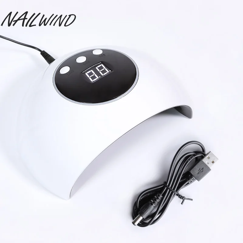 NAILWIND uv led Гибридный гвоздь лампа 36 Вт для сушки ногтей новейший 2018 всех