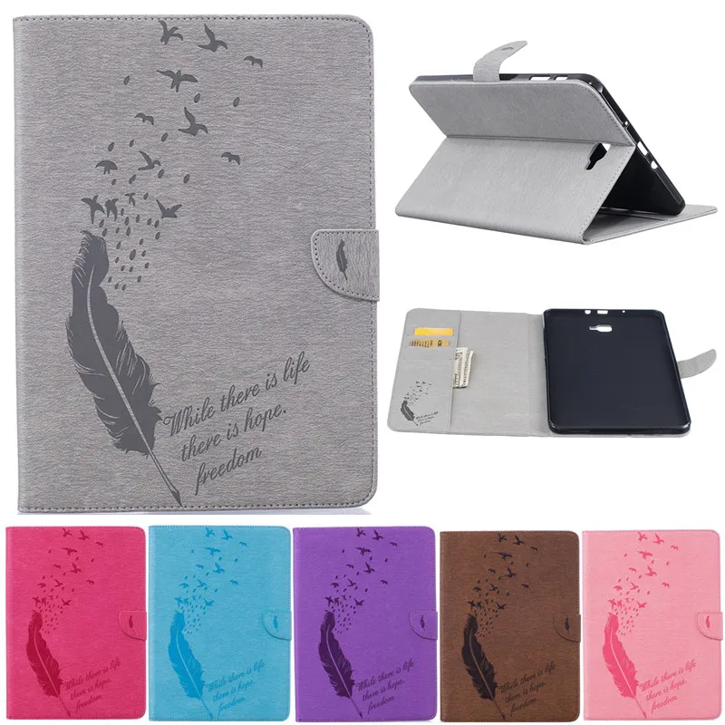 Чехол подставка из искусственной кожи для Samsung Galaxy Tab A A6 10 1 2016 T585 T580 T580N|tablet funda|for