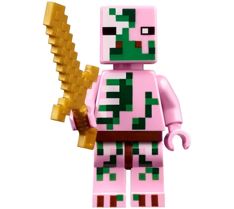 10620 Nether железная дорога совместима с Minecrafted блок набор творческие строительные игрушки 399 шт