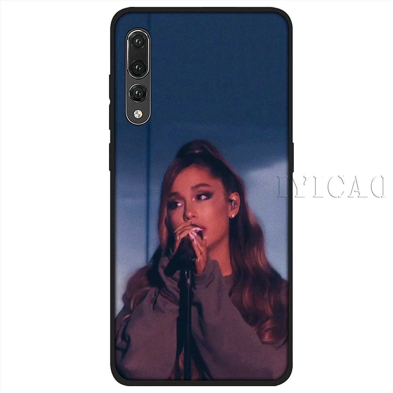 IYICAO Sexy hot Ariana Grande Ultrathin Novelty Soft Case for Huawei P30 P20 Pro P10 P9 P8 Lite Mini 2017 2016 P smart Z 2019 |