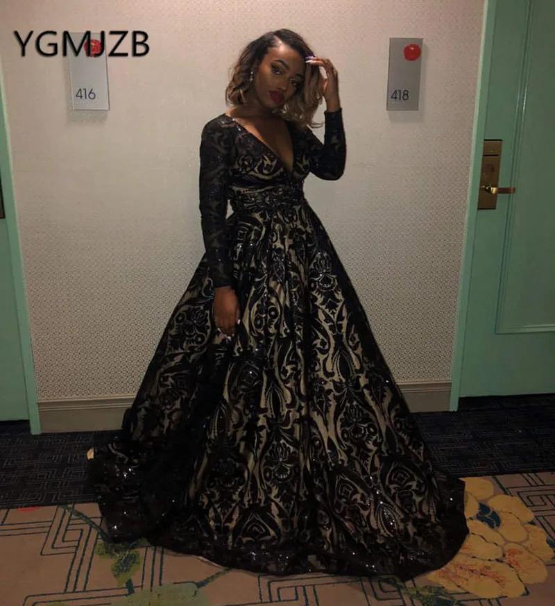 Женское вечернее платье трапециевидной формы robe de soiree с v образным вырезом
