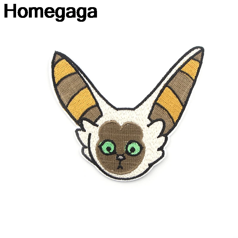 Homegaga мультяшный МОМО DIY вышитые нашивки приклеить утюгом одежду рюкзак шляпа