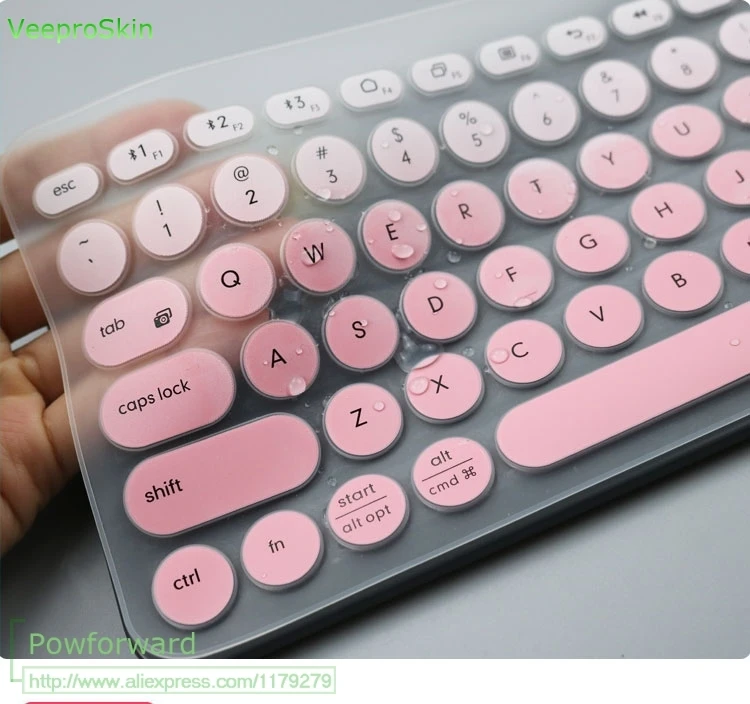 Для клавиатуры logitech K380 K 380 Bluetooth, многофункциональная Механическая Защитная силиконовая клавиатура, защитная пленка