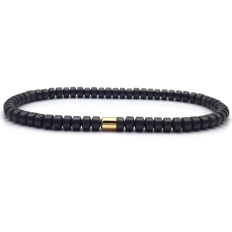Браслет с бусинами для мужчин новинка 2020 модный мужской браслет камнями и