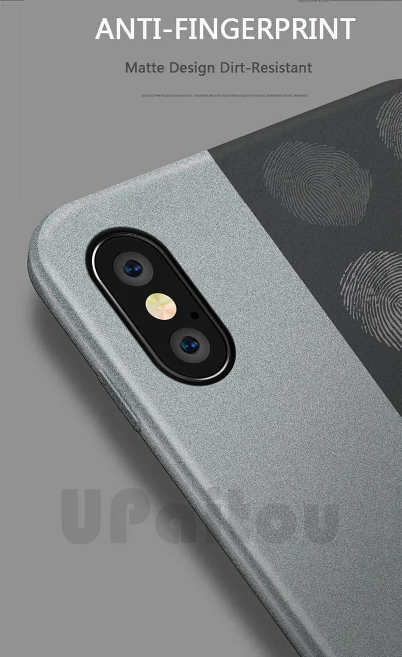 Чехол upaitou для iPhone 11 Pro X XS Max XR 8, 7, 6, 6 S, Plus, 5, 5S SE, устойчивый к появлению отпечатков пальцев чехол мягкий силиконовый Матовый ультратонкий чехол-накладка из ТПУ чехол