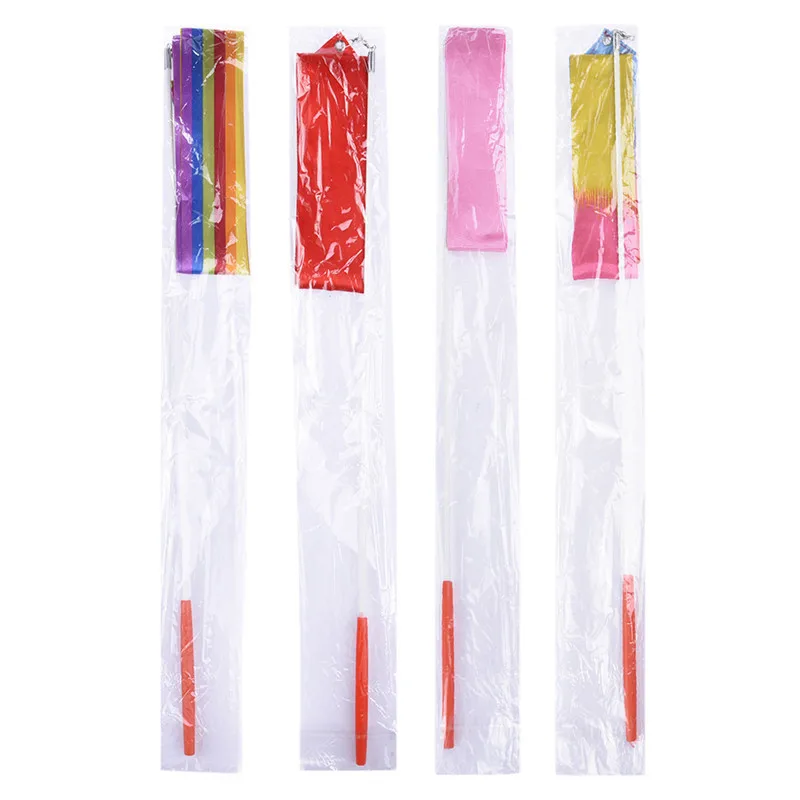 3 75 м цветной ритмичный гимнастический ленточный танец стример тренировочный