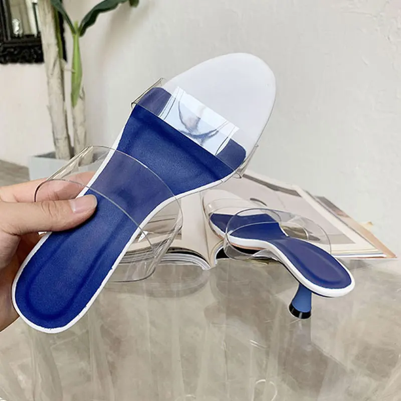 MONMOIRA/разноцветные винтажные сандалии из пвх женские Босоножки с открытым носком