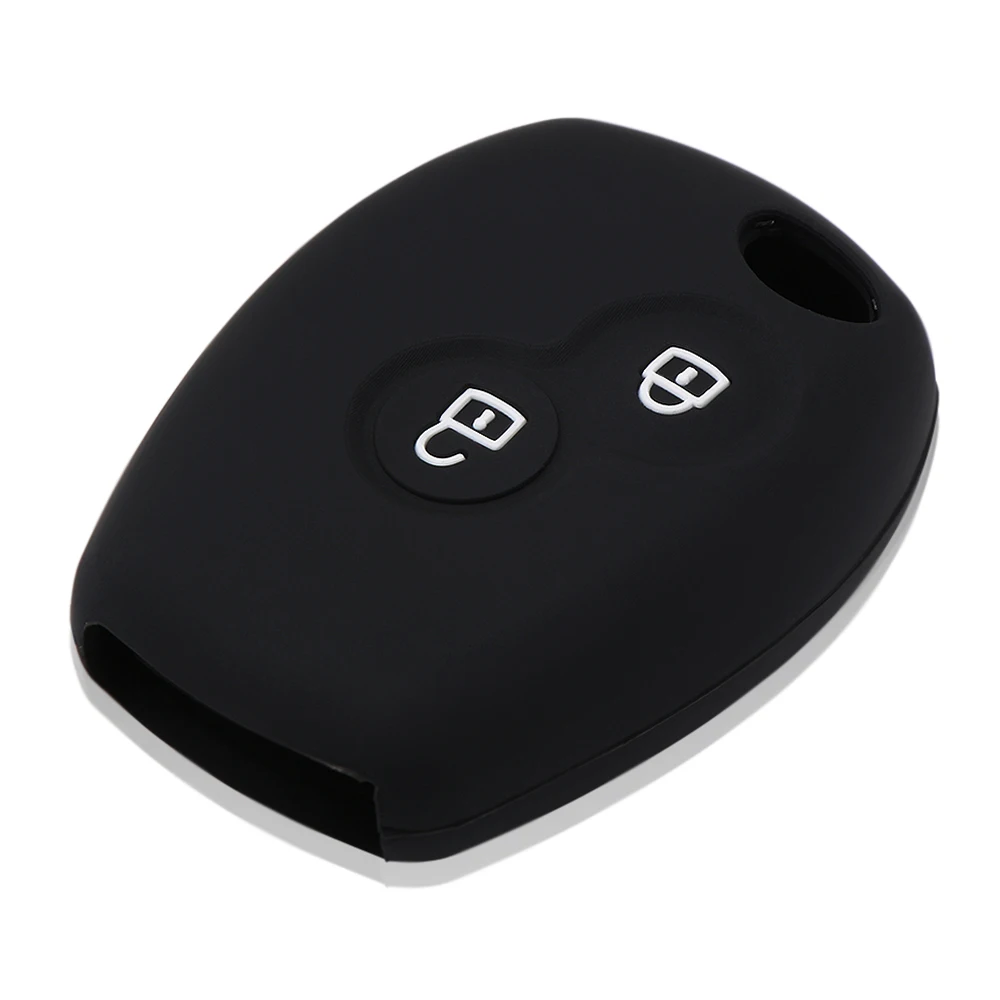 2 кнопки силиконовый резиновый автомобильный пульт дистанционного ключа чехол